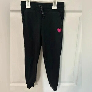 Bundle: Girls pink leggings & black joggers